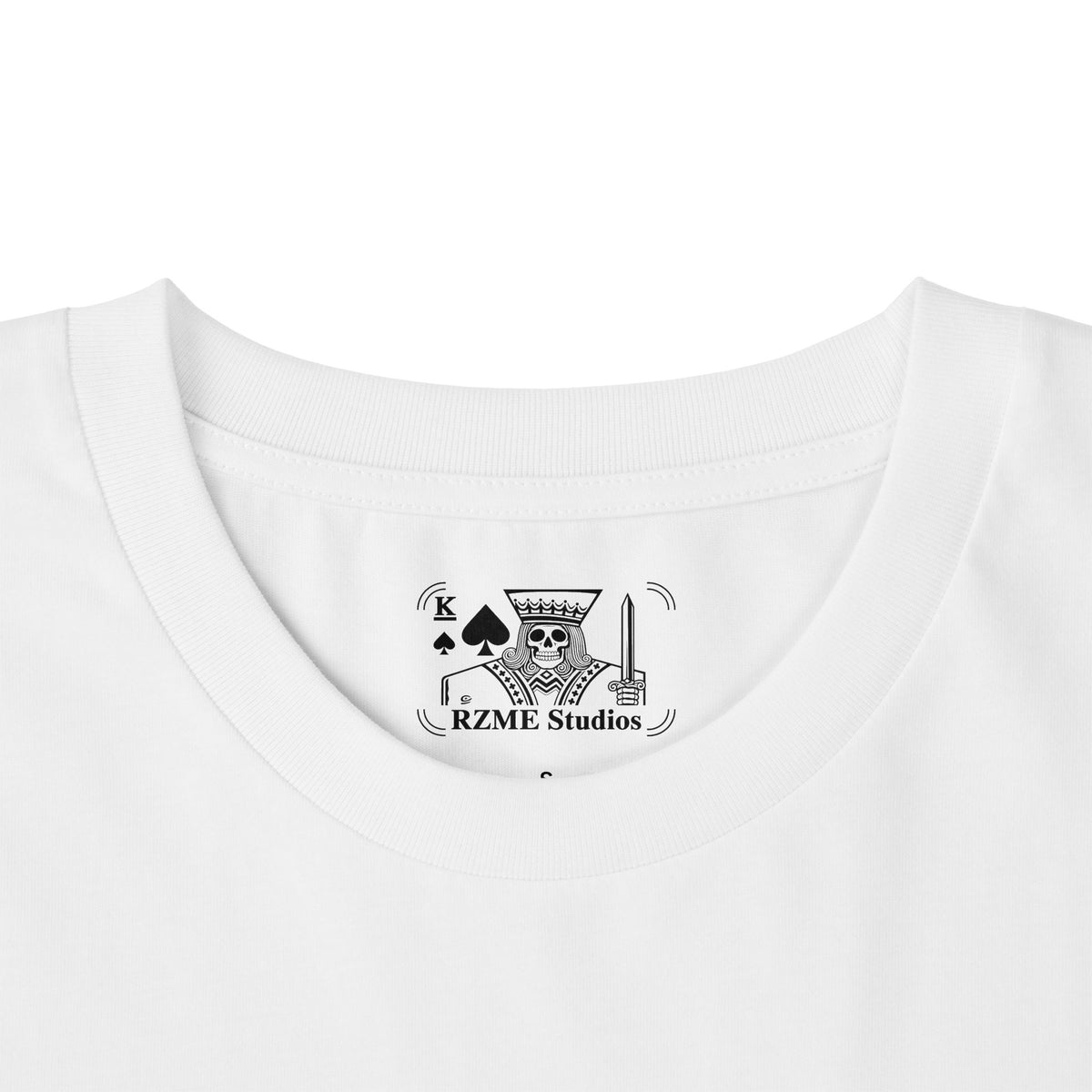 Dragon Heads Grid Graphic T-Shirt — 'RZME' Back Logo