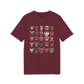 JP - Oni Mask I - Vintage Burgundy T-shirt