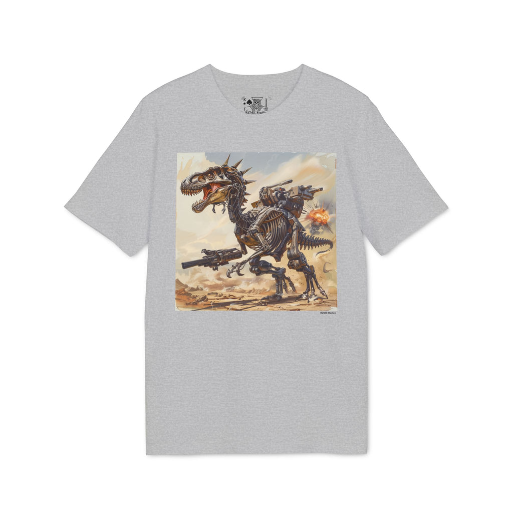 Dinowar / T-Rex I - Vintage Heather Grey T-Shirt
