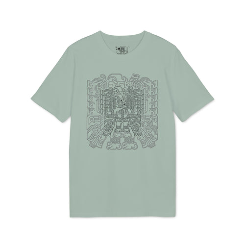 Abstract Geometric Maze T-Shirt — Intricate Line Art Graphic Tee