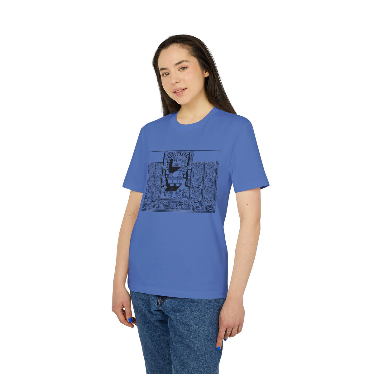 RZME/ Viracocha - Vintage Bright Blue T-shirt
