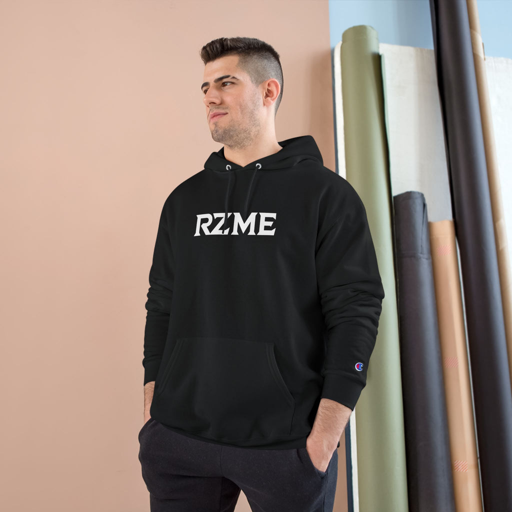 Collab RZME x Champion Stacked Logo Hoodie