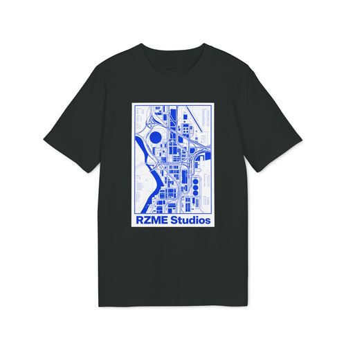 City Map Graphic T-Shirt — RZME Studios Blueprint Tee