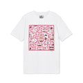 Maze Puzzle T-Shirt — Pink Retro Labyrinth Graphic Tee