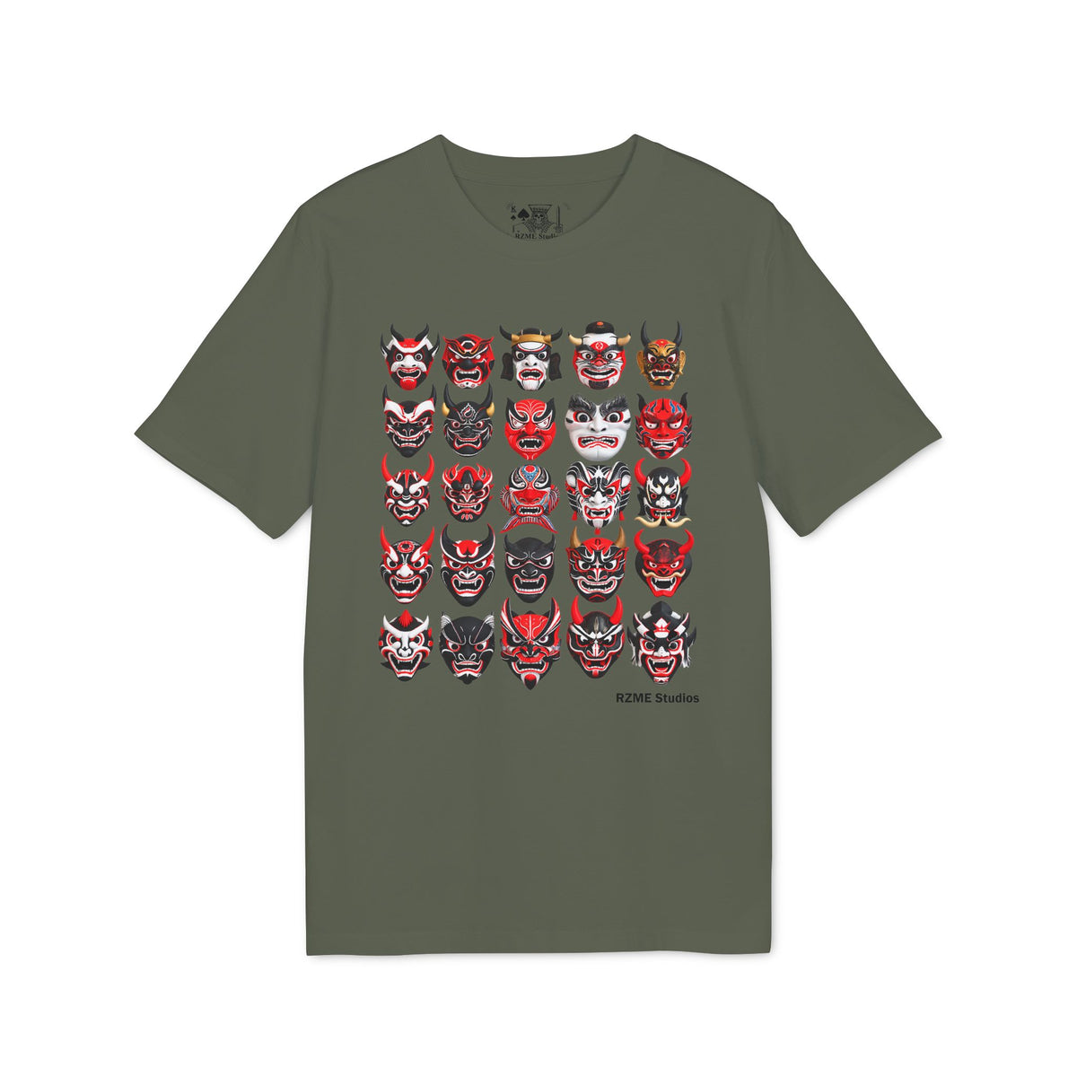 JP - Oni Mask I - Vintage T-shirt