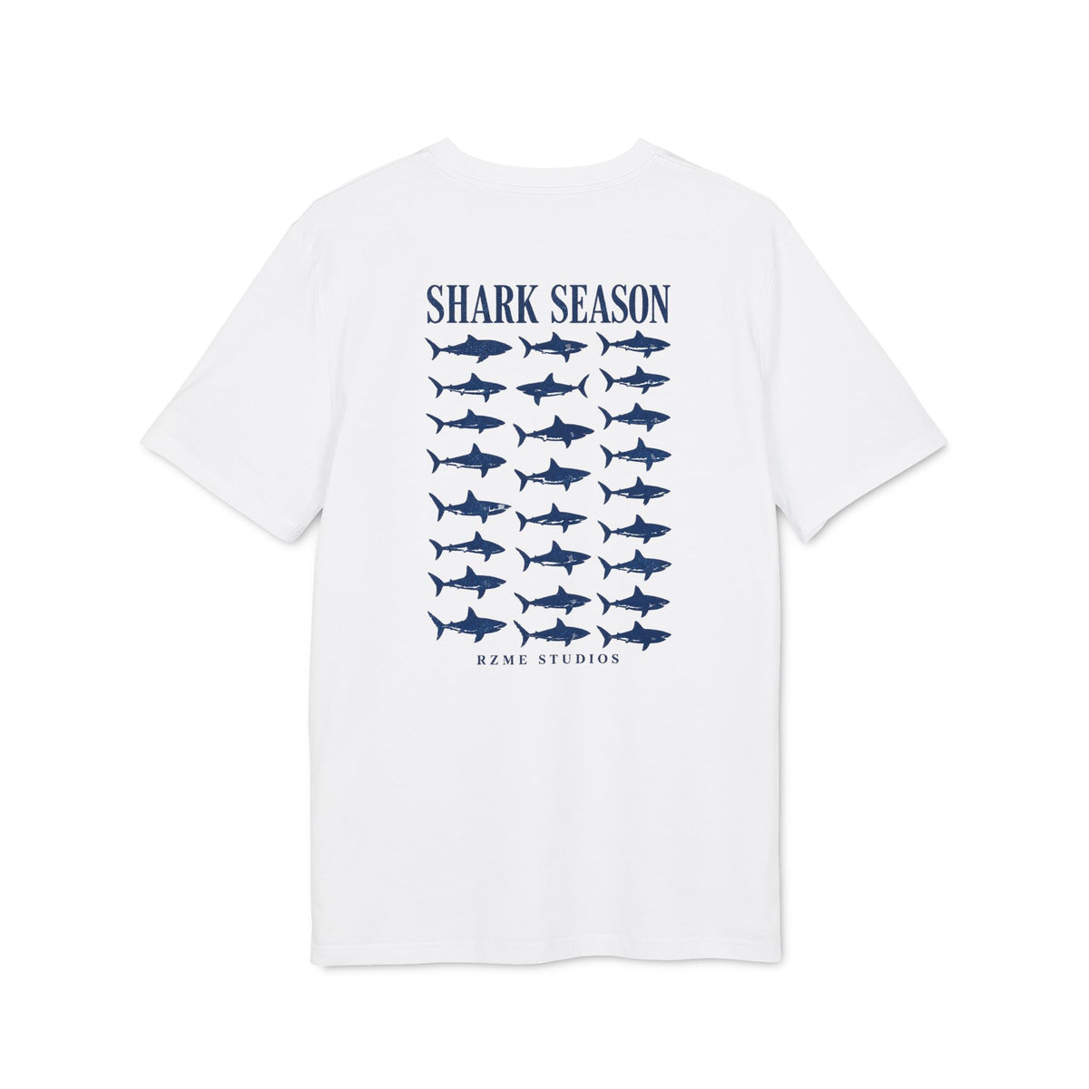 Essentials Mix/ Shark season - Vintage White T-shirt