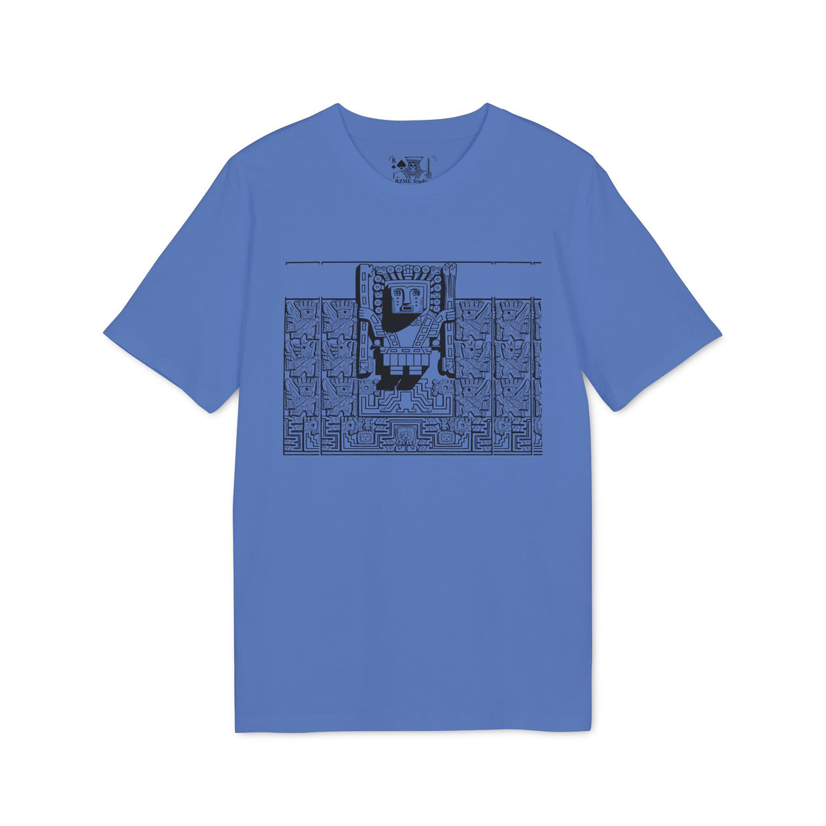 RZME/ Viracocha - Vintage Bright Blue T-shirt