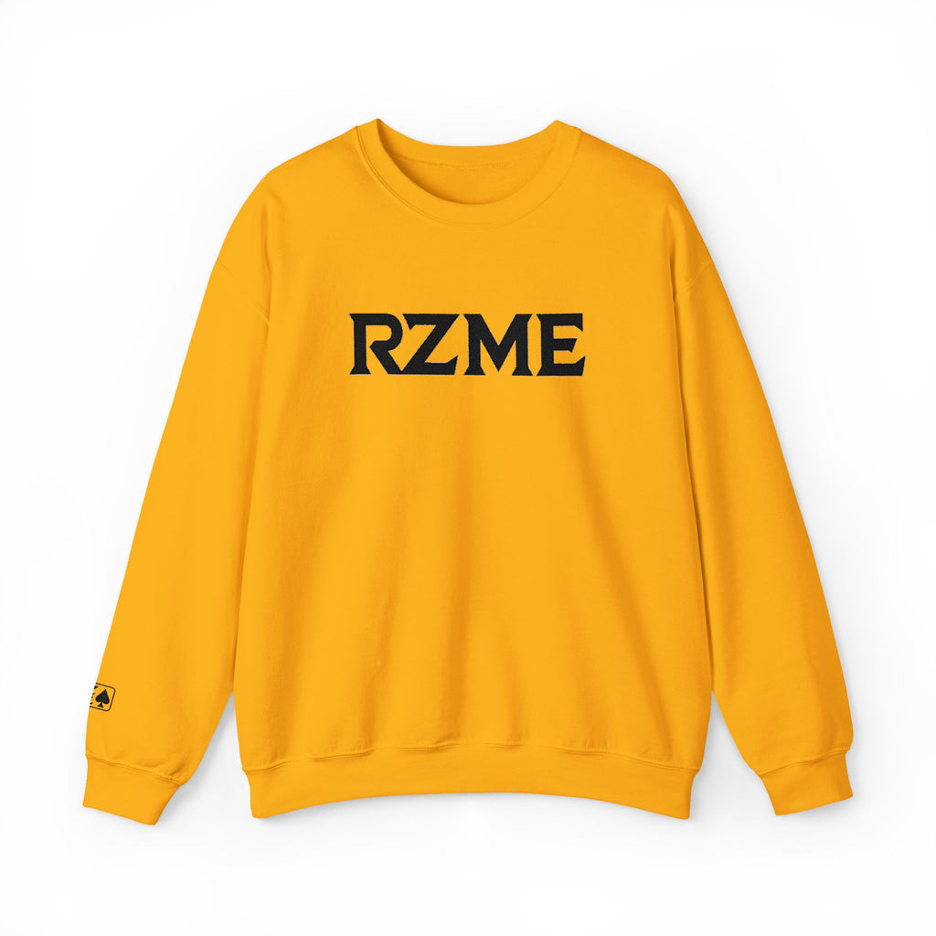 Essentials Mix/ RZME Logo Crewneck Sweatshirt Gold color
