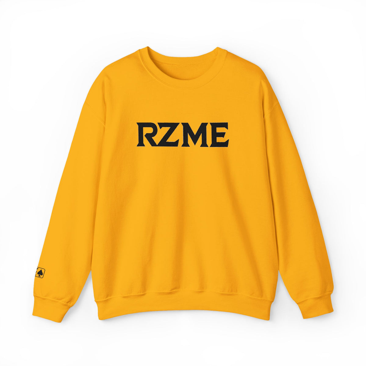 Essentials Mix/ RZME Logo Crewneck Sweatshirt Gold color