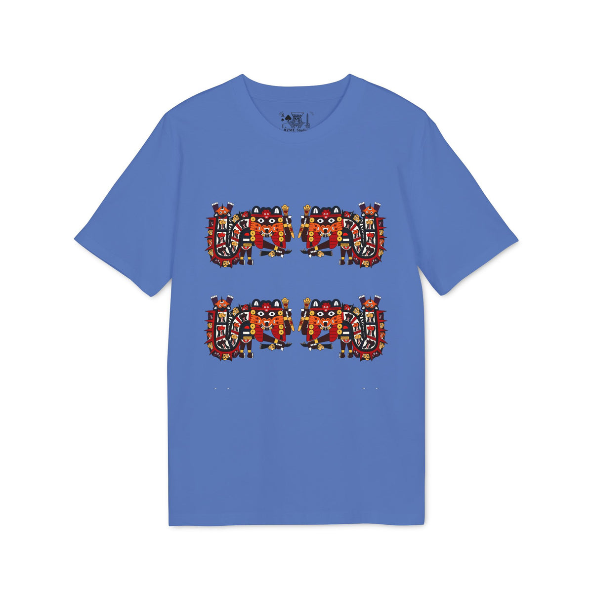 Copy of RZME/ KON - Vintage Bright Blue T-shirt