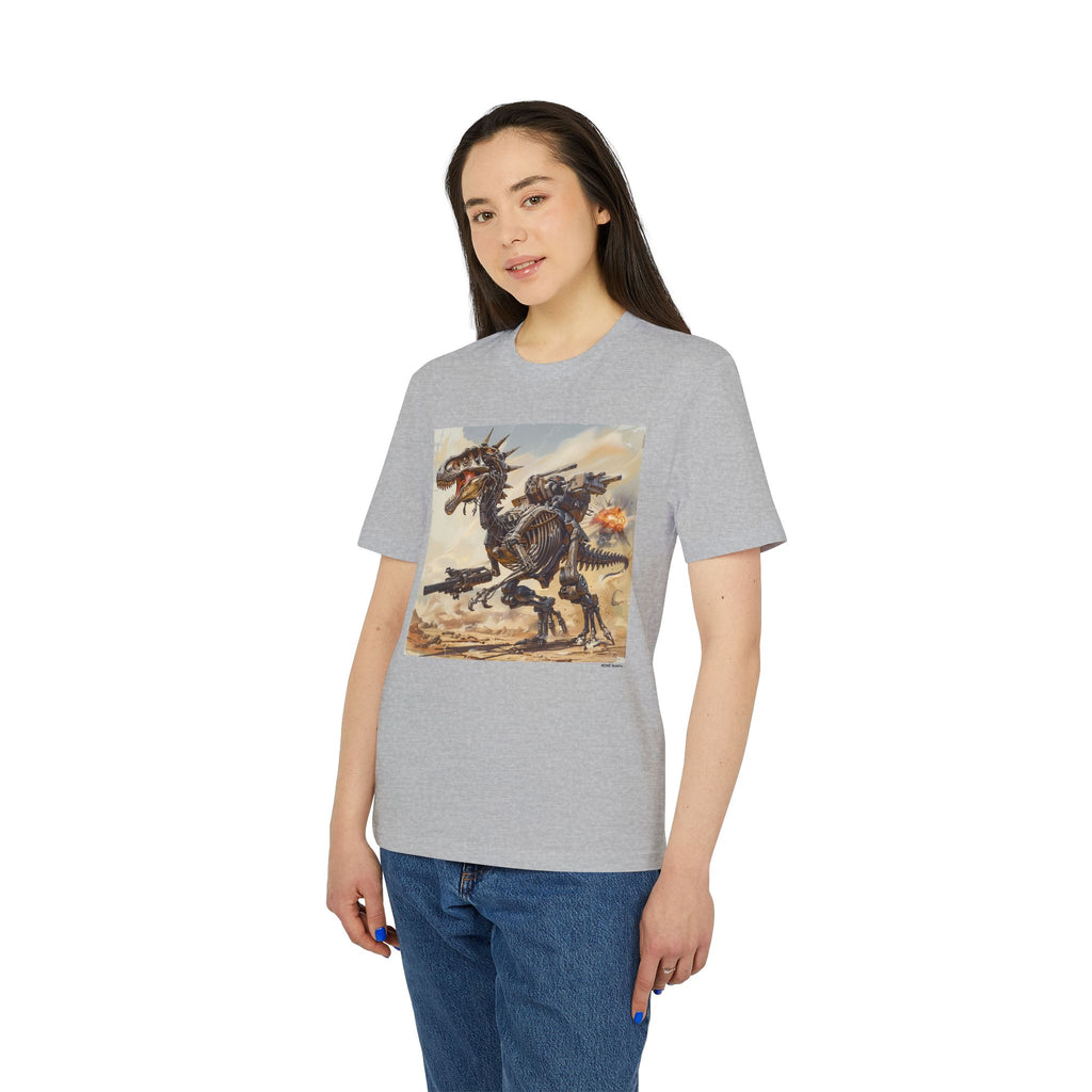 Dinowar / T-Rex I - Vintage Heather Grey T-Shirt