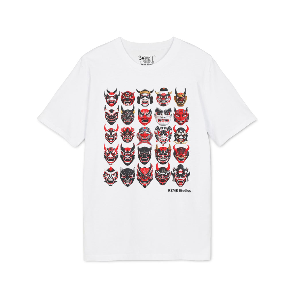 JP/ Oni Mask I - Vintage White T-shirt