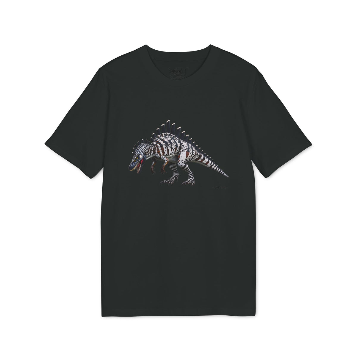 DinoWar - Four eyes spino - Vintage Black T-shirt