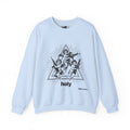Holy/ Cherubin I - Light Blue Crewneck Sweatshirt