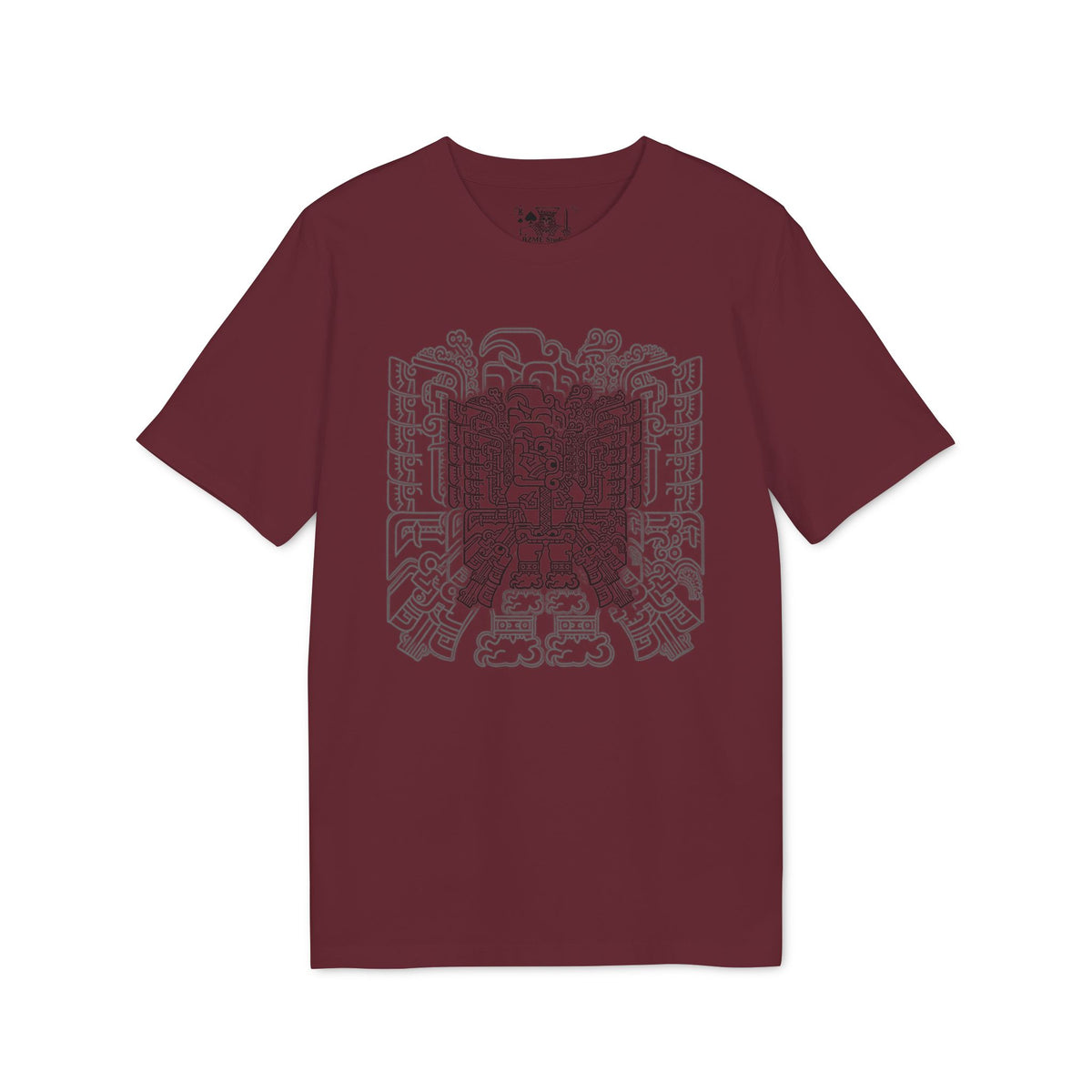 RZME/ Condor Chavin - Vintage Burgundy T-shirt